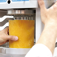 フレーバー氷をセット