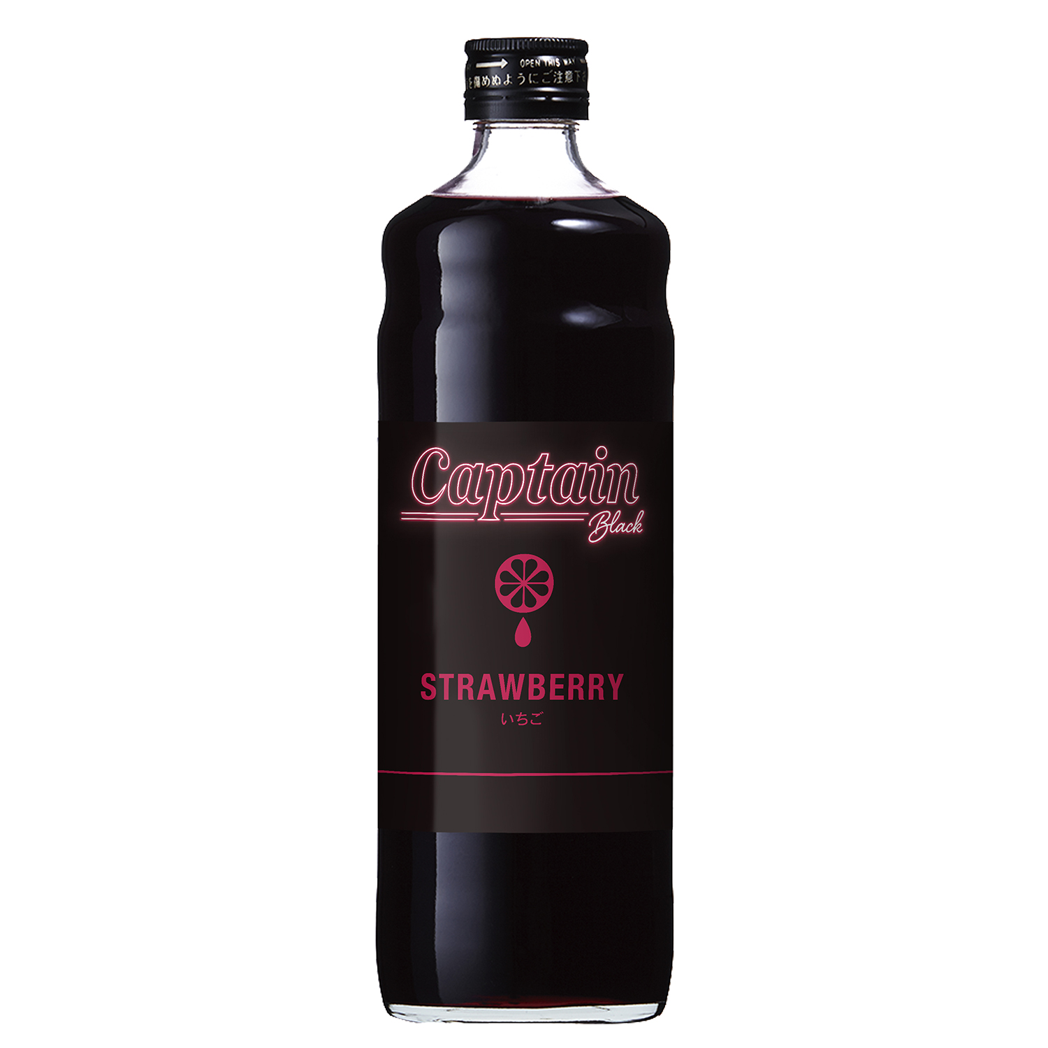 キャプテン・ブラック イチゴ 600ml ×12本