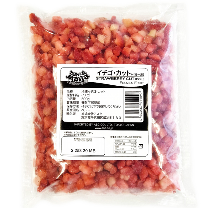 トロピカルマリア・冷凍イチゴ カット 500g