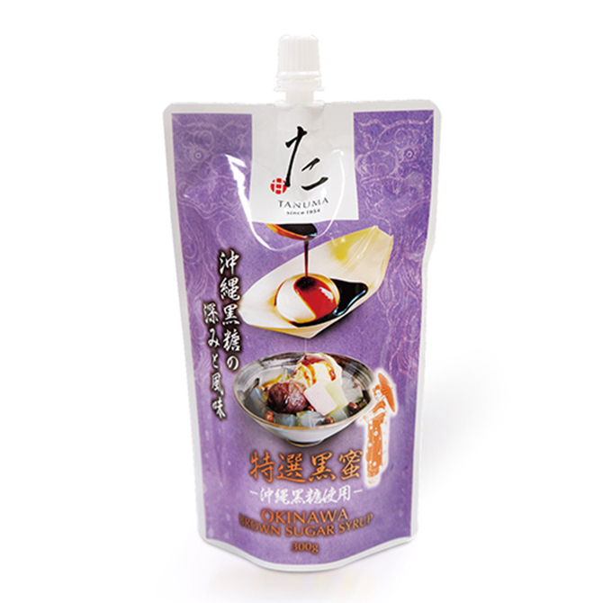 タヌマ・スパウトパック 特選黒蜜(沖縄黒糖使用) 300g ×24本