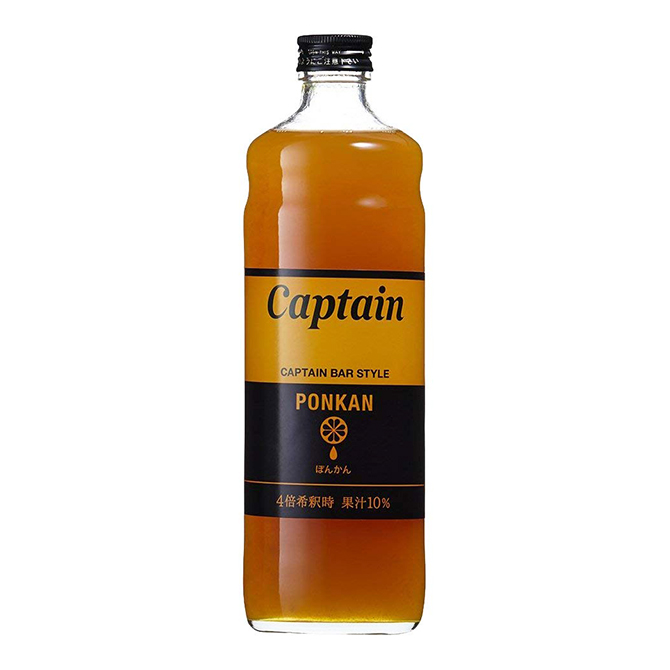 キャプテン・ぽんかん 600ml ×12本