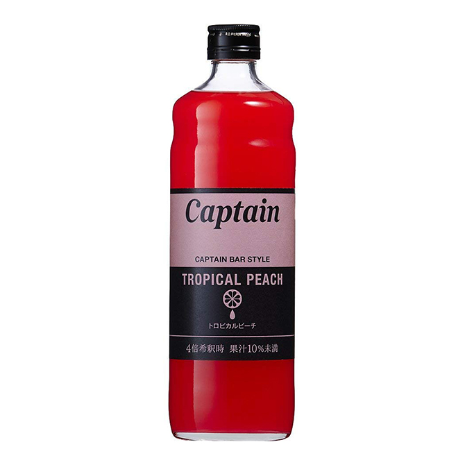 キャプテン・トロピカルピーチ 600ml ×12本