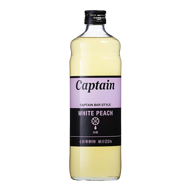 キャプテン・白桃 600ml ×12本