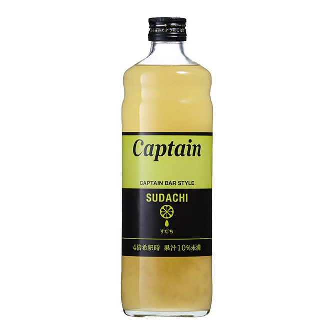 キャプテン・すだち 600ml ×12本