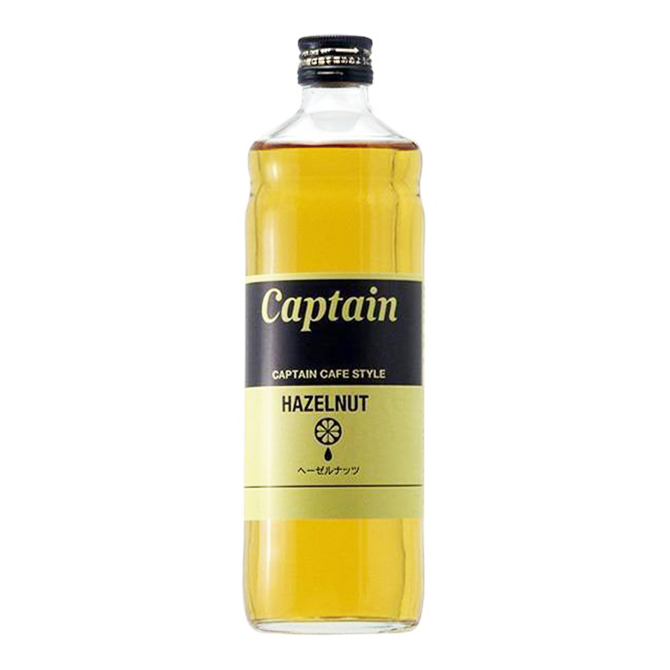 キャプテン・カフェスタイル ヘーゼルナッツ 600ml ×12本