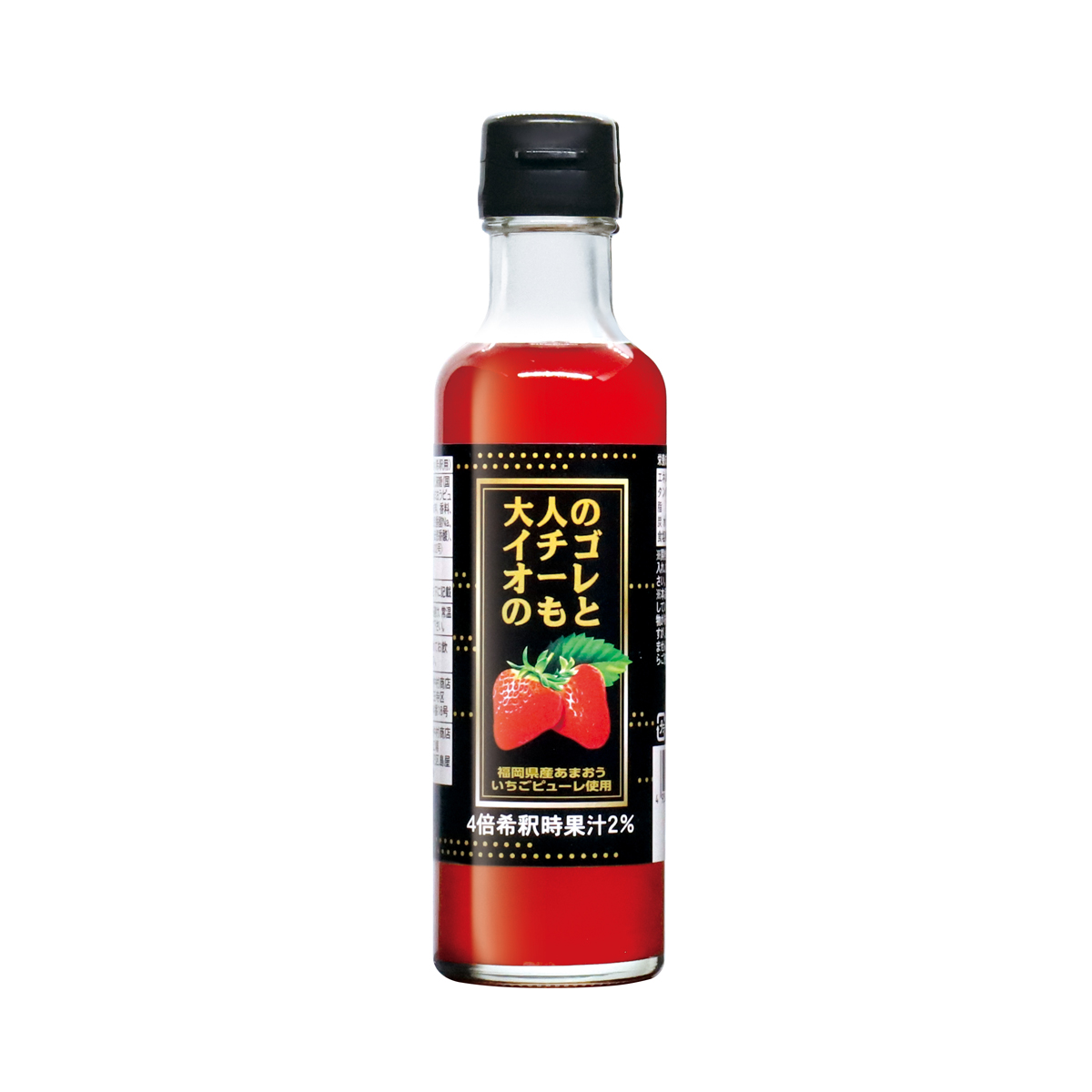 キャプテン・大人のイチゴオーレのもと 200ml ×12本