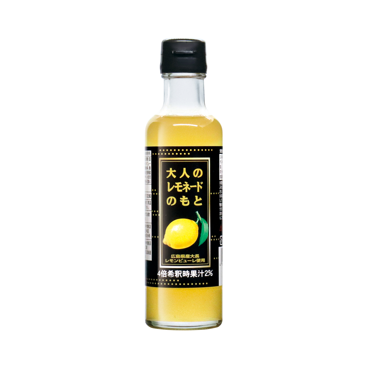 キャプテン・大人のレモネードのもと 200ml ×12本